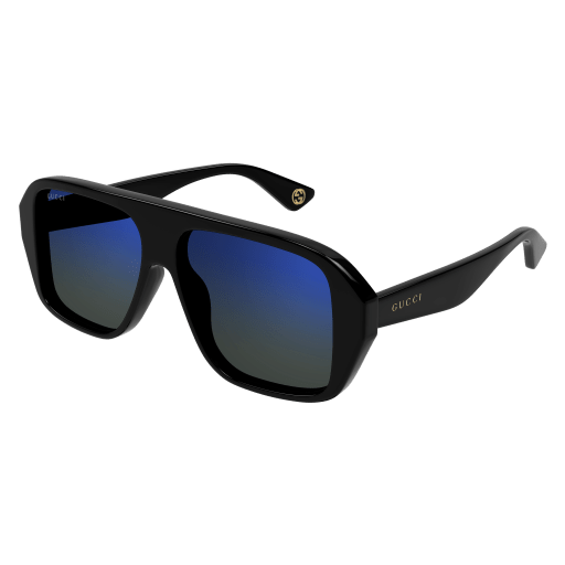 Gucci Mann International SCHWARZ RECYCLED ACETATE GG1615S Italien