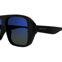 Gucci Mann International SCHWARZ RECYCLED ACETATE GG1615S Italien