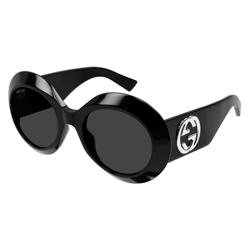 Gucci Frau International SCHWARZ RECYCLED ACETATE GG1647S Italien