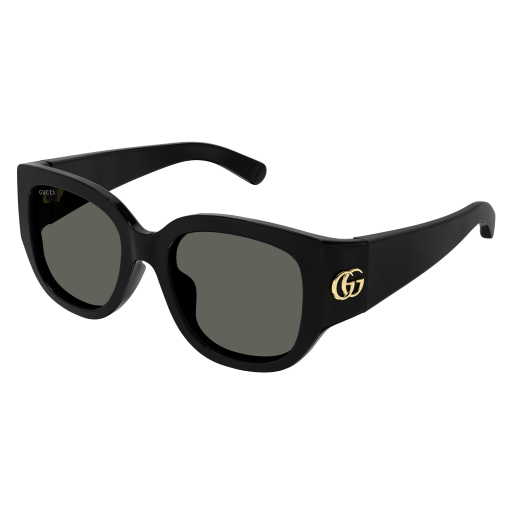 Gucci Frau Asian Fitting SCHWARZ SPRITZGUSS GG1599SA Italien