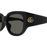 Gucci Frau Asian Fitting SCHWARZ SPRITZGUSS GG1599SA Italien