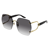 Gucci Frau Asian Smart Fitting GOLD METALL GG1562S Japan