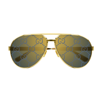 Gucci Mann Asian Smart Fitting GOLD METALL GG1513S Japan