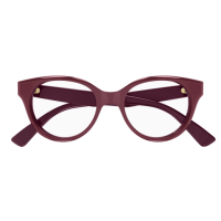 Gucci Frau International BURGUND RECYCLED ACETATE GG1590O Italien