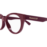 Gucci Frau International BURGUND RECYCLED ACETATE GG1590O Italien