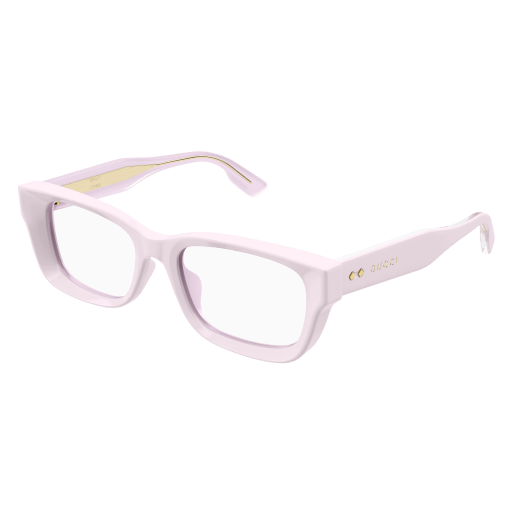 Gucci Frau Asian Fitting PINK RECYCLED ACETATE GG1533OA Italien