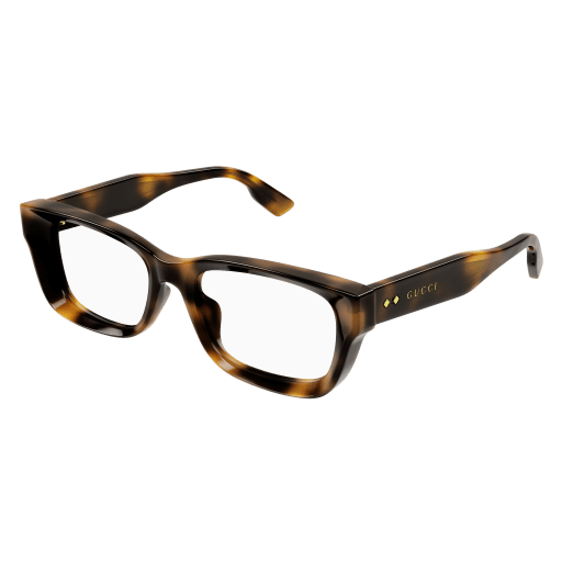 Gucci Frau Asian Fitting HAVANNA RECYCLED ACETATE GG1533OA Italien