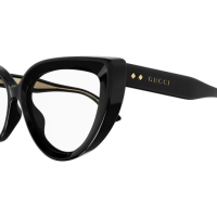 Gucci Frau International SCHWARZ RECYCLED ACETATE GG1530O Italien