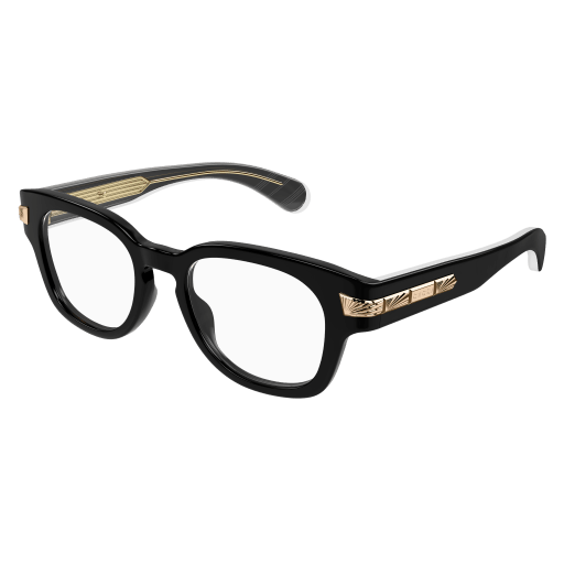 Gucci Mann International SCHWARZ RECYCLED ACETATE GG1518O Japan