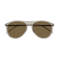 Saint Laurent Unisex International BEIGE RECYCLED ACETATE...