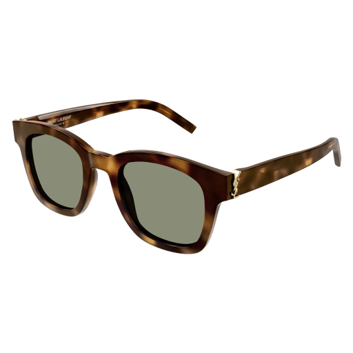 Saint Laurent Unisex Asian Smart Fitting HAVANNA RECYCLED ACETATE SL M124 Italien