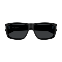 Saint Laurent Mann International SCHWARZ RECYCLED ACETATE...