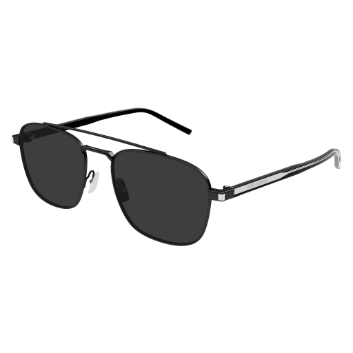 Saint Laurent Unisex Asian Smart Fitting SCHWARZ METALL SL 665 Japan