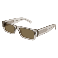 Saint Laurent Unisex International BEIGE RECYCLED ACETATE...