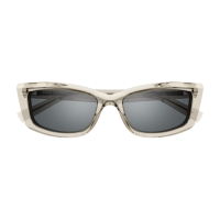 Saint Laurent Frau Asian Smart Fitting BEIGE RECYCLED ACETATE SL 658 Italien