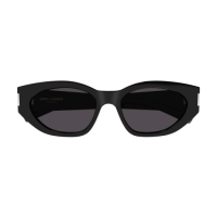 Saint Laurent Frau International SCHWARZ RECYCLED ACETATE...