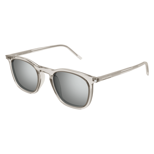 Saint Laurent Mann Asian Smart Fitting BEIGE RECYCLED ACETATE SL 623 Italien