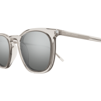 Saint Laurent Mann Asian Smart Fitting BEIGE RECYCLED ACETATE SL 623 Italien