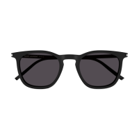 Saint Laurent Mann Asian Smart Fitting SCHWARZ RECYCLED ACETATE SL 623 Italien