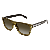 Saint Laurent Mann International HAVANNA RECYCLED ACETATE...