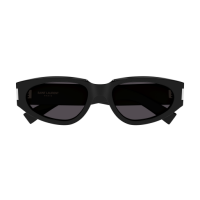 Saint Laurent Frau International SCHWARZ RECYCLED ACETATE...