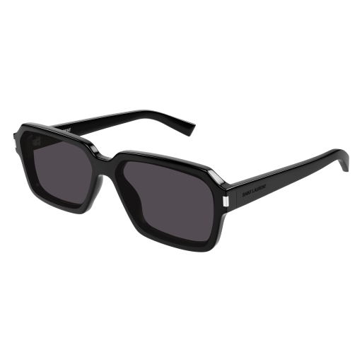 Saint Laurent Mann International SCHWARZ RECYCLED ACETATE SL 611 Italien