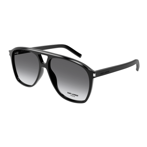 Saint Laurent Frau International SCHWARZ RECYCLED ACETATE SL 596 DUNE Italien