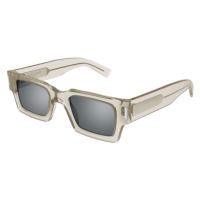 Saint Laurent Unisex International BEIGE RECYCLED ACETATE...