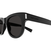 Saint Laurent Unisex International SCHWARZ RECYCLED ACETATE SL 571 Italien