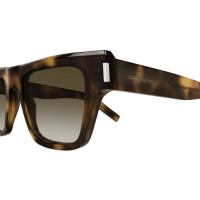 Saint Laurent Mann International HAVANNA RECYCLED ACETATE SL 469 Italien