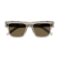 Saint Laurent Mann International BEIGE RECYCLED ACETATE...