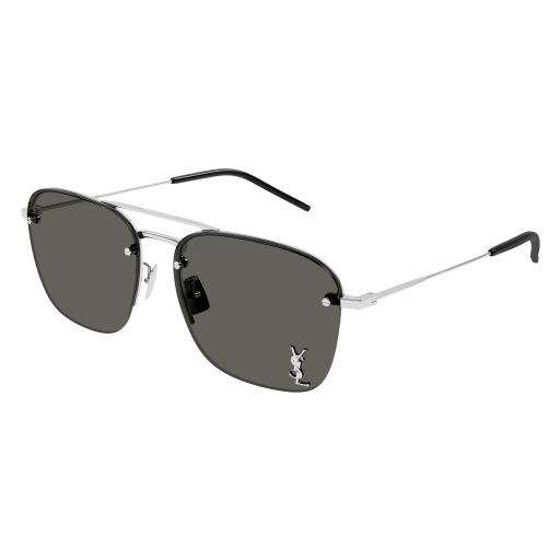 Saint Laurent Frau Asian Smart Fitting SILBER METALL SL 309 M Italien