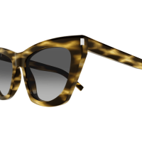 Saint Laurent Frau International HAVANNA RECYCLED ACETATE SL 214 KATE Italien