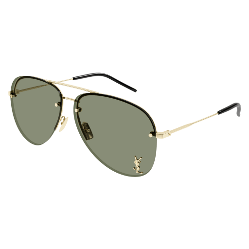 Saint Laurent Unisex International GOLD METALL CLASSIC 11 M Italien