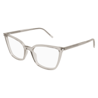 Saint Laurent Frau International BEIGE RECYCLED ACETATE...