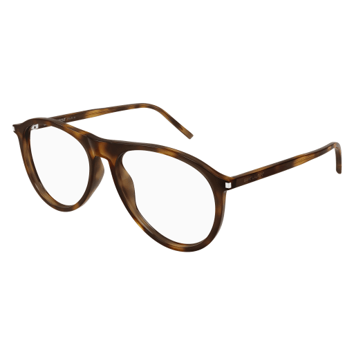 Saint Laurent Unisex International HAVANNA RECYCLED ACETATE SL 667 OPT Italien