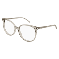 Saint Laurent Frau International BEIGE RECYCLED ACETATE...