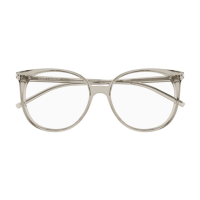 Saint Laurent Frau International BEIGE RECYCLED ACETATE...