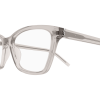 Saint Laurent Frau Asian Smart Fitting NUDE RECYCLED ACETATE SL M128 Italien