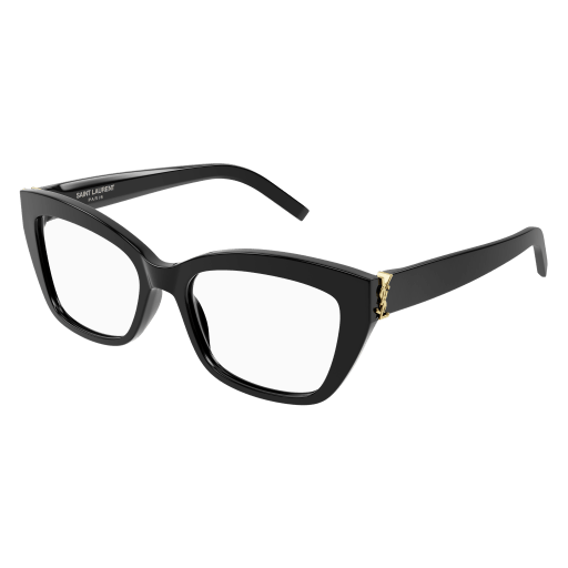 Saint Laurent Frau International SCHWARZ RECYCLED ACETATE SL M117 Italien