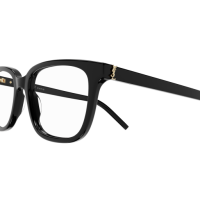 Saint Laurent Frau International SCHWARZ RECYCLED ACETATE SL M110 Italien