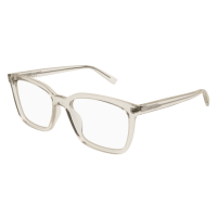 Saint Laurent Mann International BEIGE RECYCLED ACETATE...