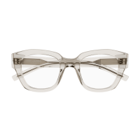 Saint Laurent Frau International BEIGE RECYCLED ACETATE...