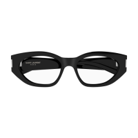 Saint Laurent Frau International SCHWARZ RECYCLED ACETATE...