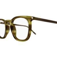 Saint Laurent Mann Asian Smart Fitting HAVANNA RECYCLED ACETATE SL 623 OPT Italien