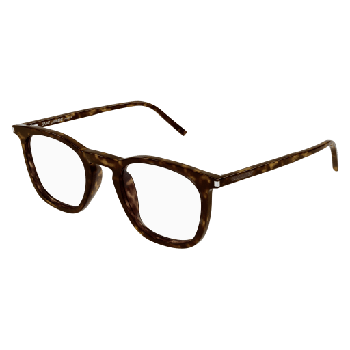 Saint Laurent Mann Asian Smart Fitting HAVANNA RECYCLED ACETATE SL 623 OPT Italien