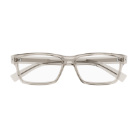 Saint Laurent Mann International BEIGE RECYCLED ACETATE...