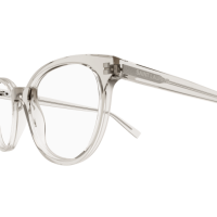 Saint Laurent Frau International BEIGE RECYCLED ACETATE SL 589 Italien