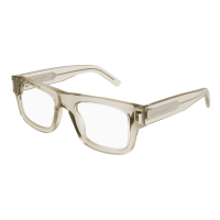 Saint Laurent Mann International BEIGE RECYCLED ACETATE...