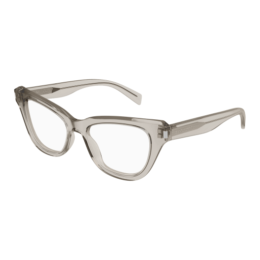 Saint Laurent Frau International BEIGE RECYCLED ACETATE SL 472 Italien